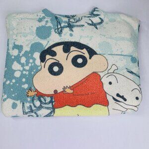 Crayon Shin Chan Sweater Anime Cartoon Japan All Over Print Medium